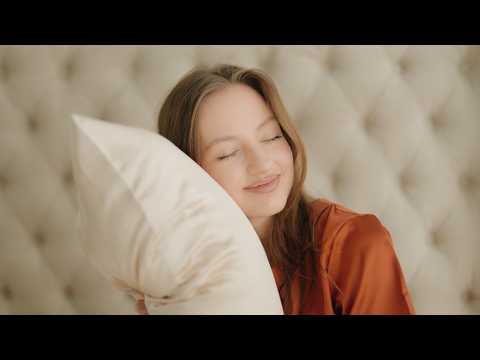 RENESSY Organic Silk Pillowcase 50x75cm, 100% Mulberry Silk, 22 Momme